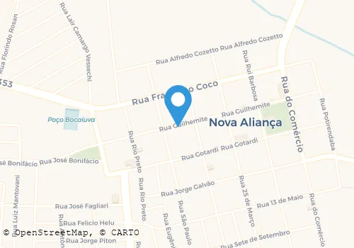 MARCIA TORRES RIBEIRO NOVA ALIANCA ME Varejista Mercearias em Nova Aliança SP