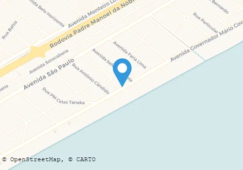 NOVA POUSADA BEIRA MAR LTDA Pousadas em Mongaguá SP