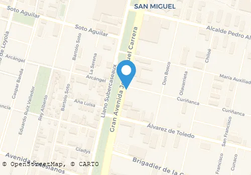 ALONSO Y ALVAREZ FUENTE DE SODA LTDA Turismo Y Hotelería en San Miguel RM